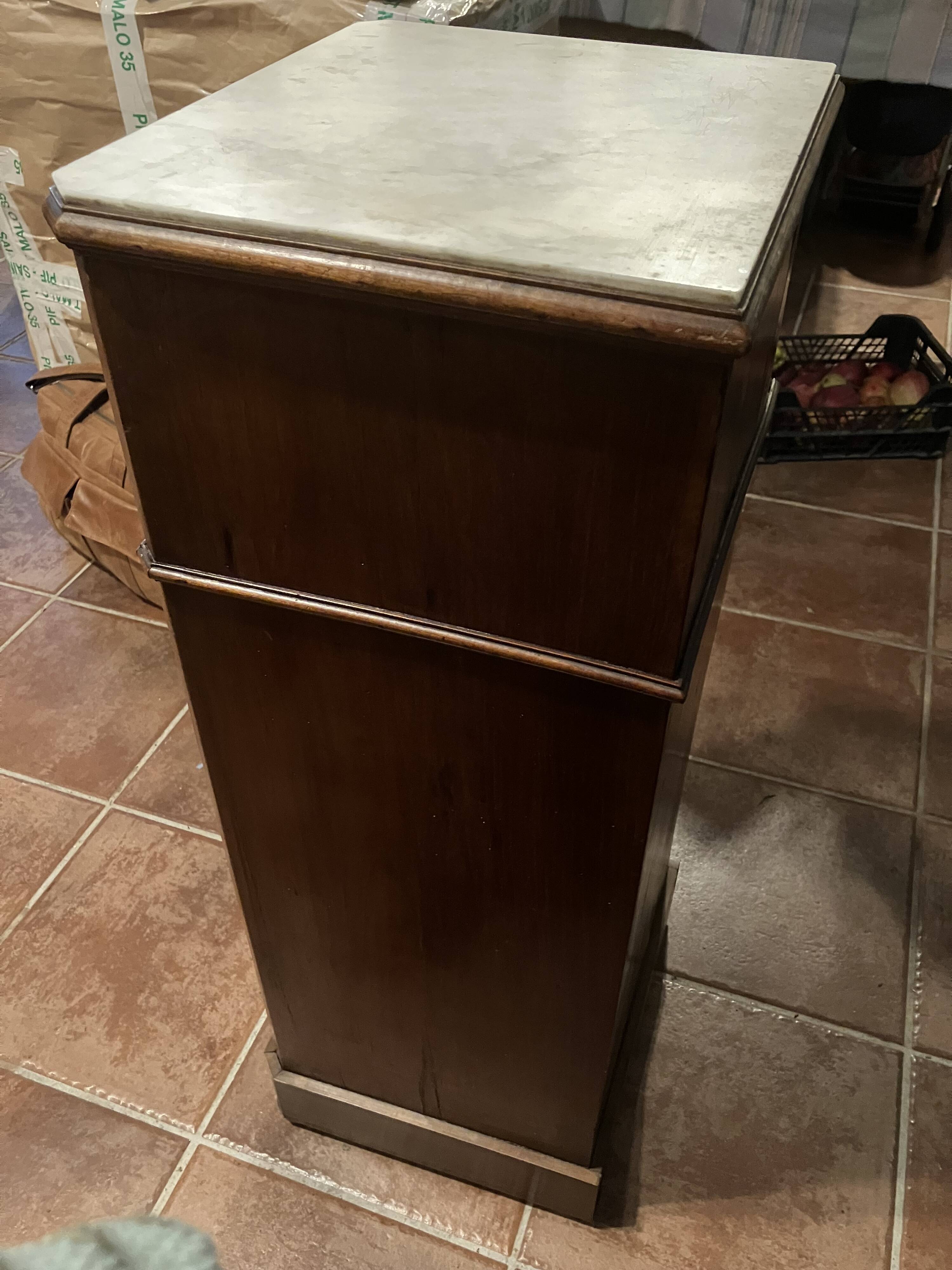 Nightstand, antique workshop furniture