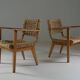 Pair of bridge armchairs Vibo, 1950s France
