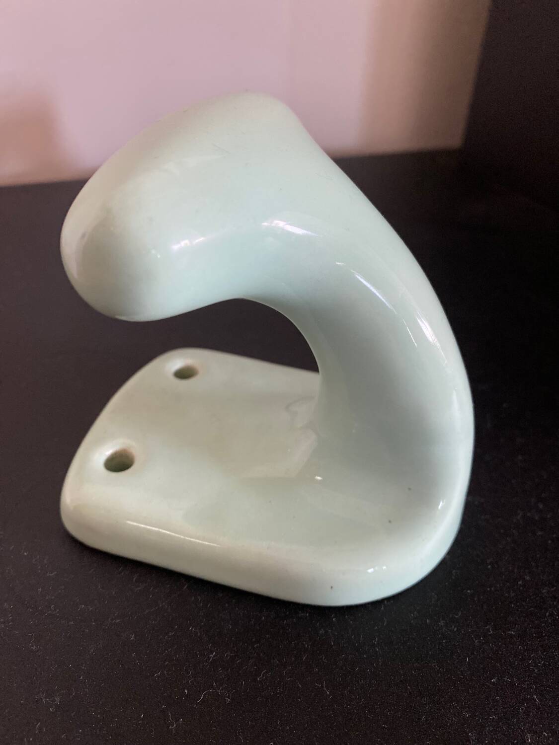 Ceramic towel holder