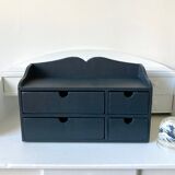 Wall shelf lockers drawers