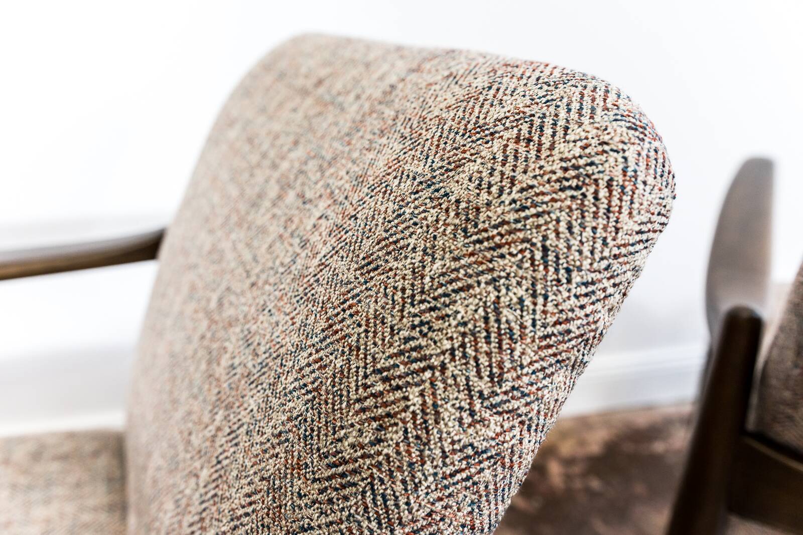 Mid-century Armchairs GFM-64 by Edmund Homa, Poland, 1960's, set of 2