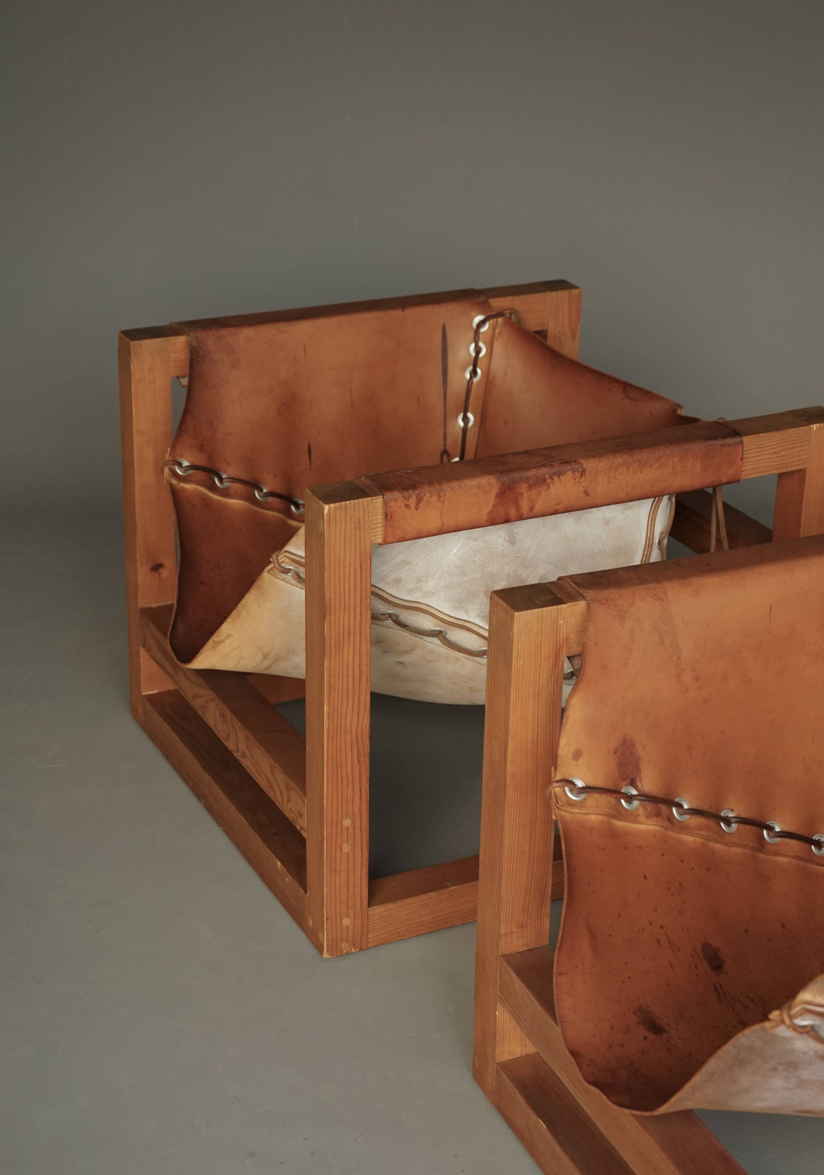 Pair of Heinz Witthoeft Tail 4 Lounge Chairs, Germany 1959