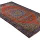 One-of-a-kind turkish handwoven vintage rug - rustic vintage charm 308x 174 cm