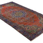 One-of-a-kind turkish handwoven vintage rug - rustic vintage charm 308x 174 cm