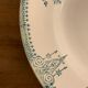 10 dessert plates and Art Deco green Saint Amand serving dish