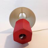 Pencil lamp 1980 red