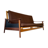 Banquette scandinave clic-clac vintage 3 places