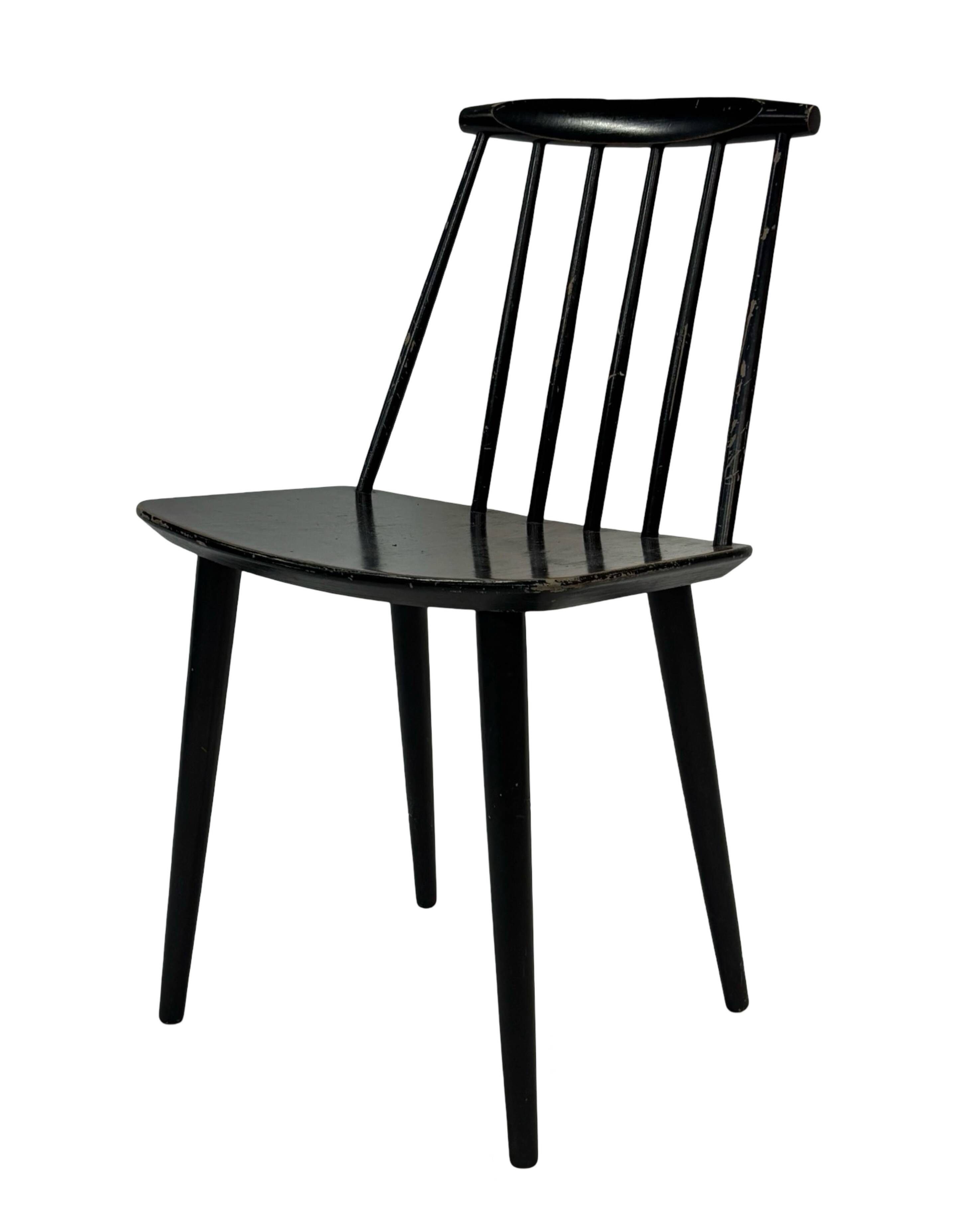 Mid Century Folke Pålsson J77 Chair for FDB Møbler 1960's Design