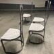 4 chaises allmilmo Allemagne 1980