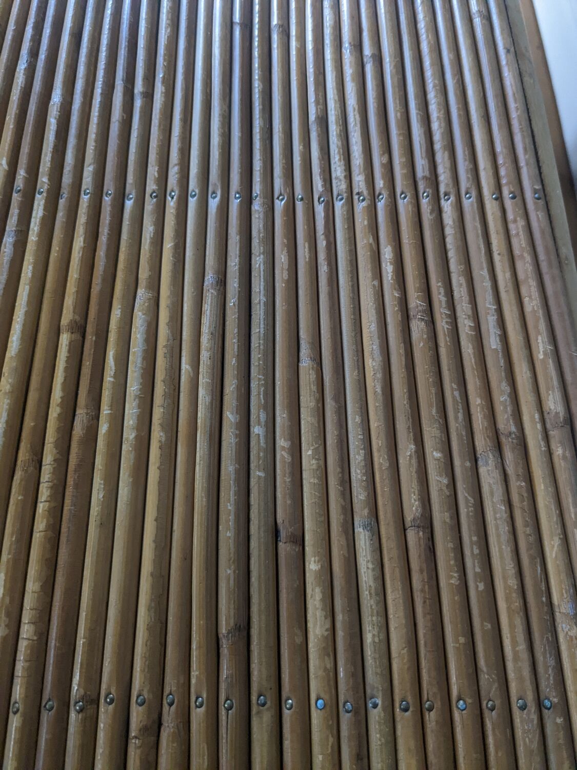 Rattan coffee table