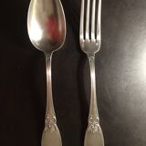 Silver-plated cutlery set Gerbe d'or