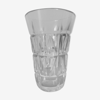 Vase cristal Saint-Louis signé Sala