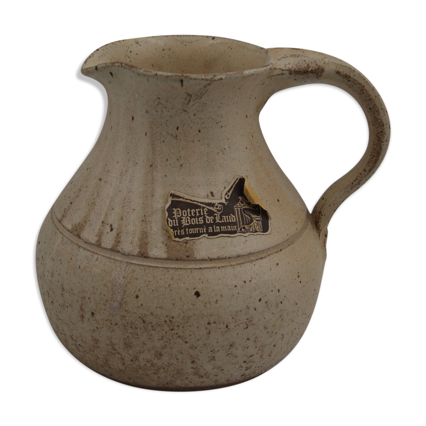 Decanter sandstone pottery vintage laud