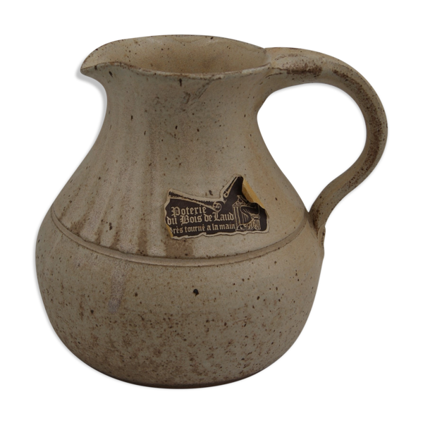 Carafe grès poterie laud vintage
