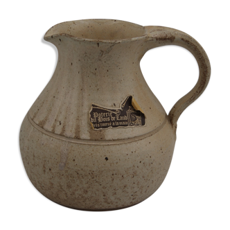 Carafe grès poterie laud vintage