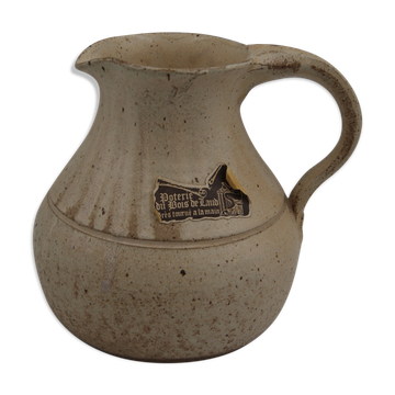 Carafe grès poterie laud vintage