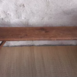 Wooden bench