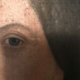 Portrait of a woman oil on canvas 19th