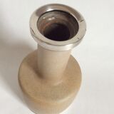 Ceramic vase and money Scandinavian style