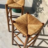 Pair of vintage high stools