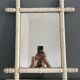 Antique bamboo mirror