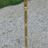 50s floor lamp in gilded brass