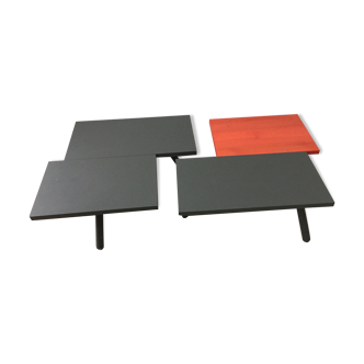 Lot de 2 tables basse Leolux Pampa de Frederik Roijé