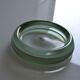 60's pocket tray Murano glass light green Italy