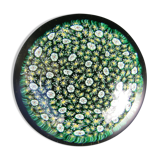 Murano millefiori paperweight sulphide