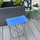 Folding stool in vintage canvas