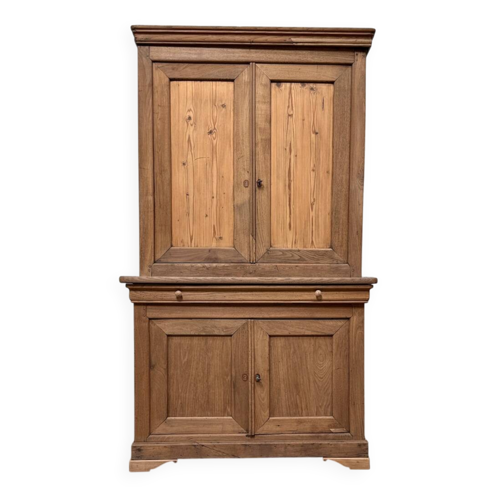 Chic country two-piece sideboard (renovated)