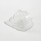 Glass leaf bowl, Danish design, 1970s, made in Denmark
