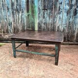 Industrial metal coffee table