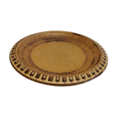 Assiette en céramique, conçus et fabriqués par Danish Ravnild (estampillés et signés)