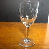 10 wine glasses decorated "stars"