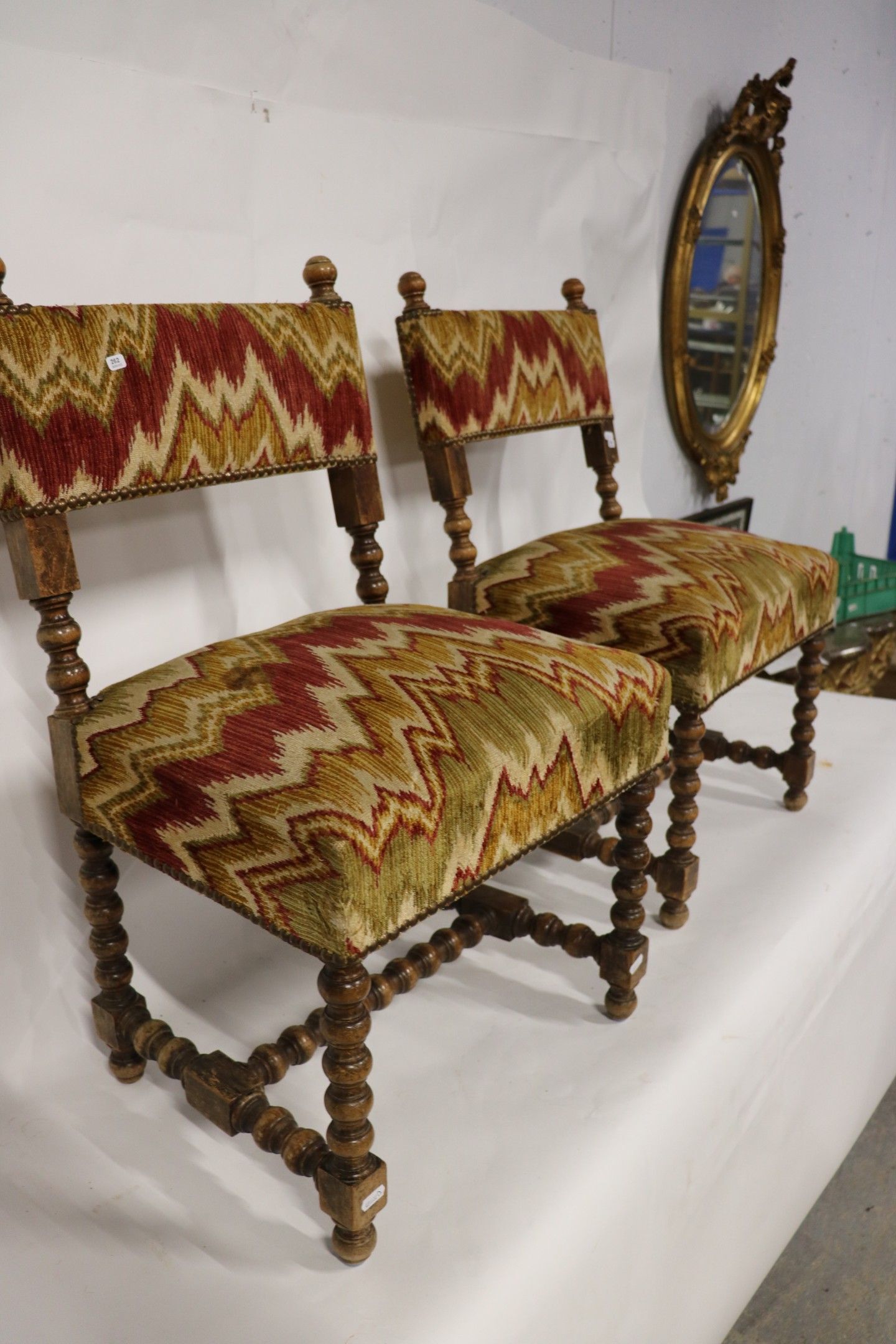 Louis xiii chair pair