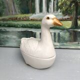 Vintage Earthenware Terrine Michel Caugant Goose France