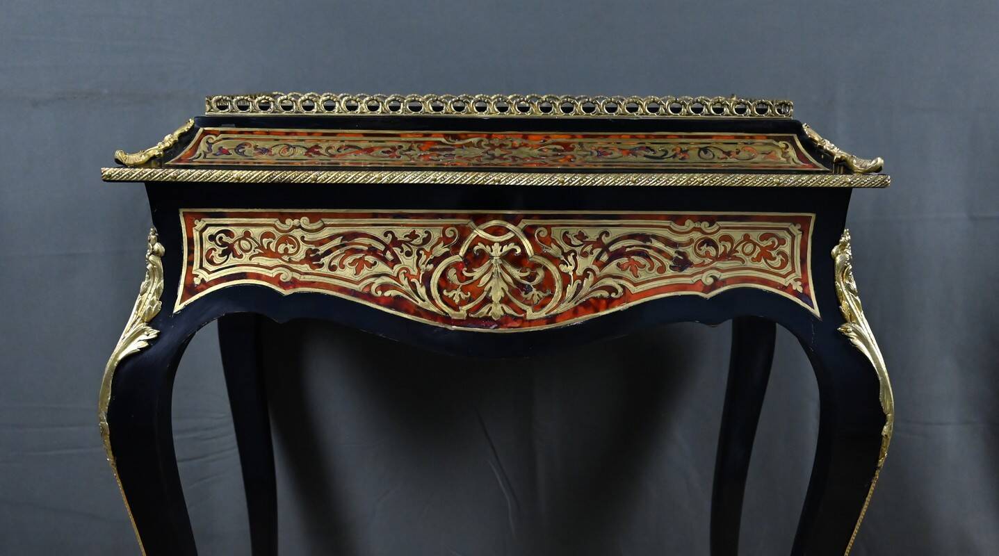 Boulle Marquetry Jardinière, Napoleon III period – Mid 19th century