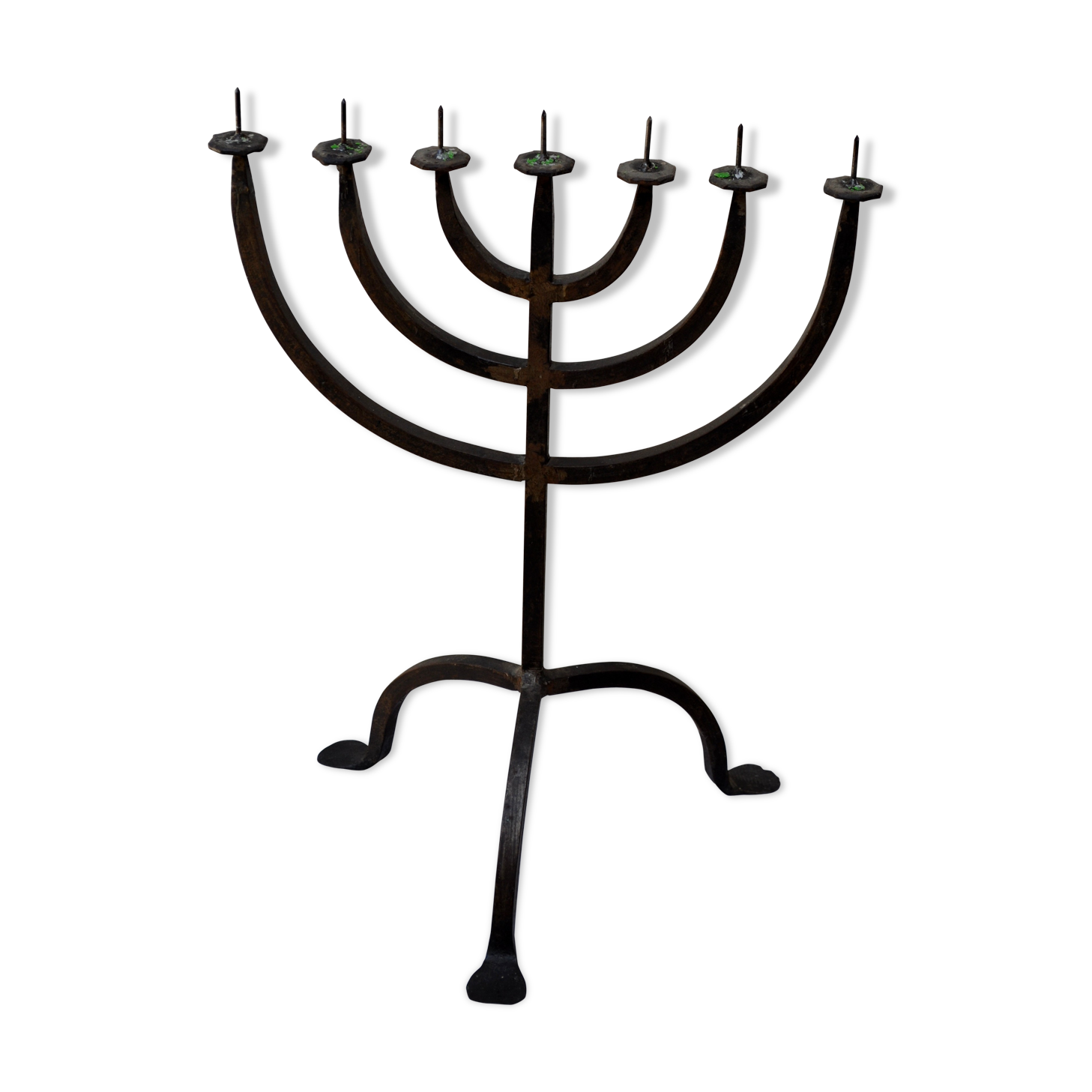 Chandelier 7 branches ancient menorah
