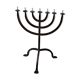 Chandelier 7 branches ancient menorah