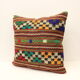 60x60 cm Kilim Cushion,Vintage Cushion Cover