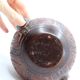 Ball vase with anthropomorphic handles signed by marivaldo Brazil