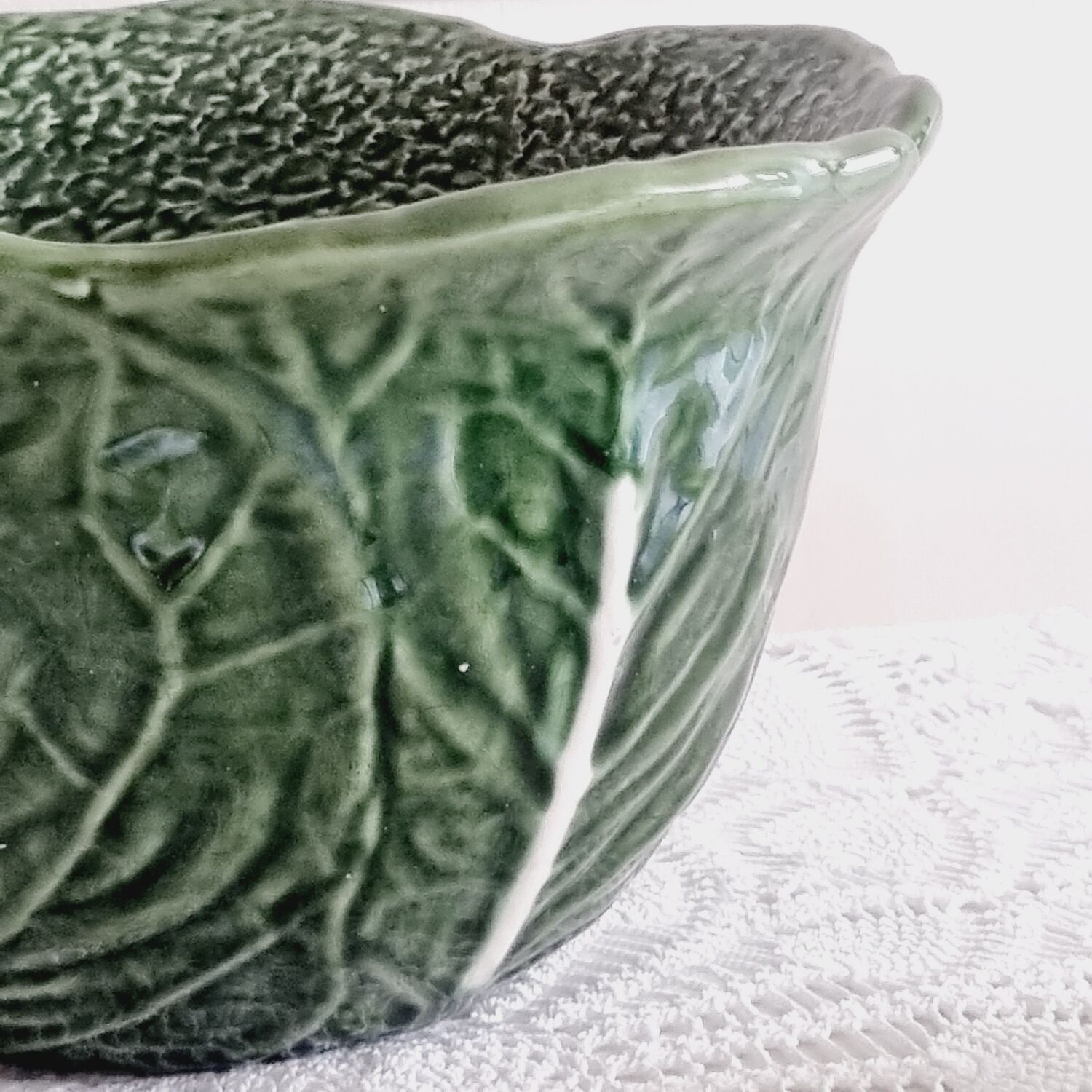 Cabbage slip salad bowl