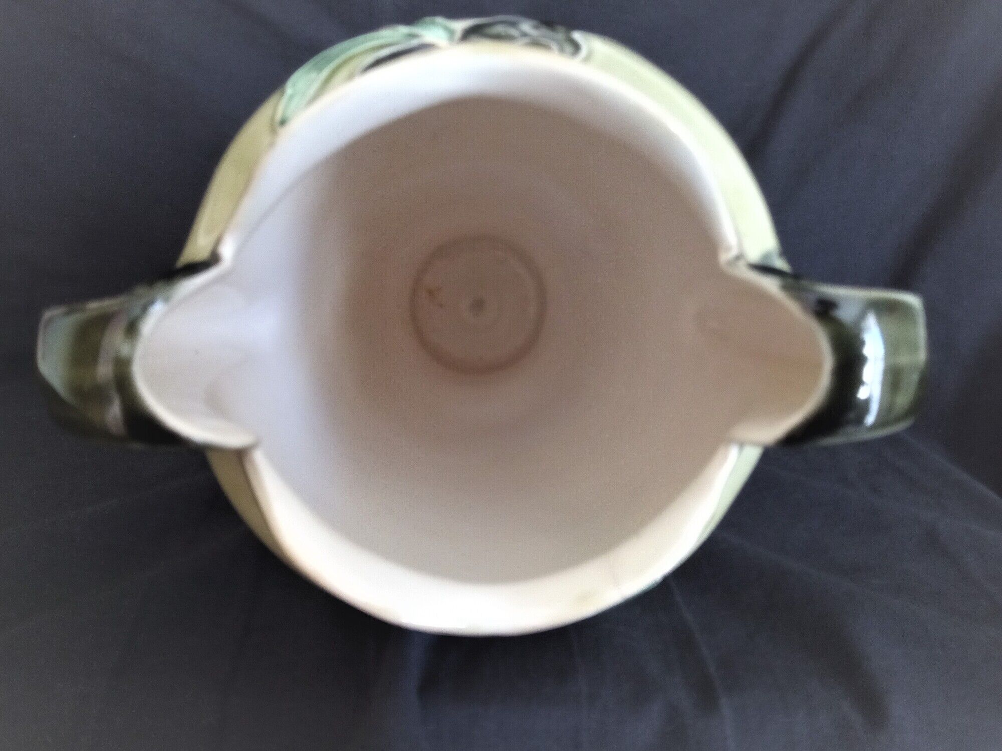 Gustave de Bruyn Art Nouveau earthenware vase by Fives Lille