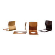 Zaisu chair model by Kenji Fujimori, Tendo Mokko edition, Japan 1963.