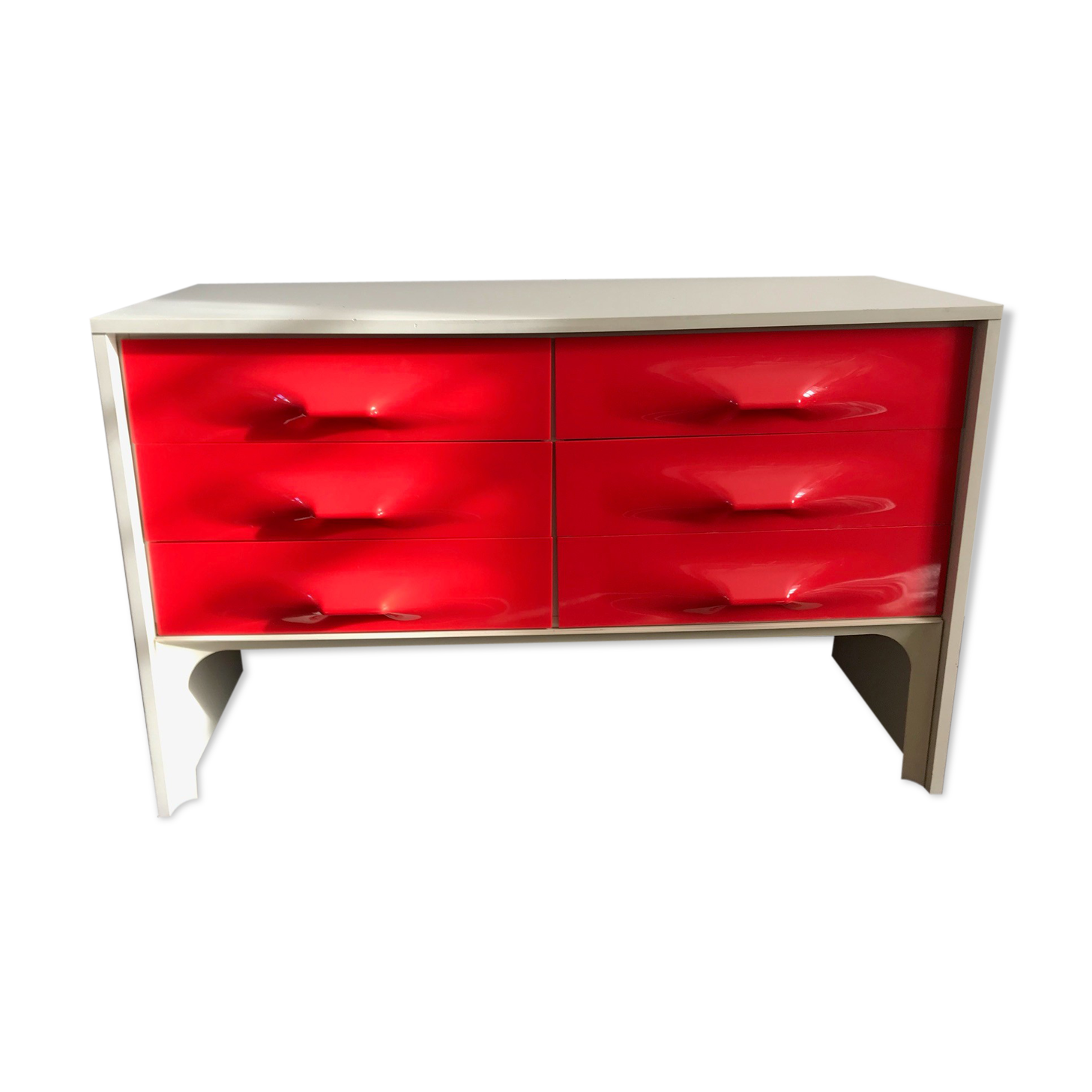 Commode DF2000 de Raymond Loewy design années 70