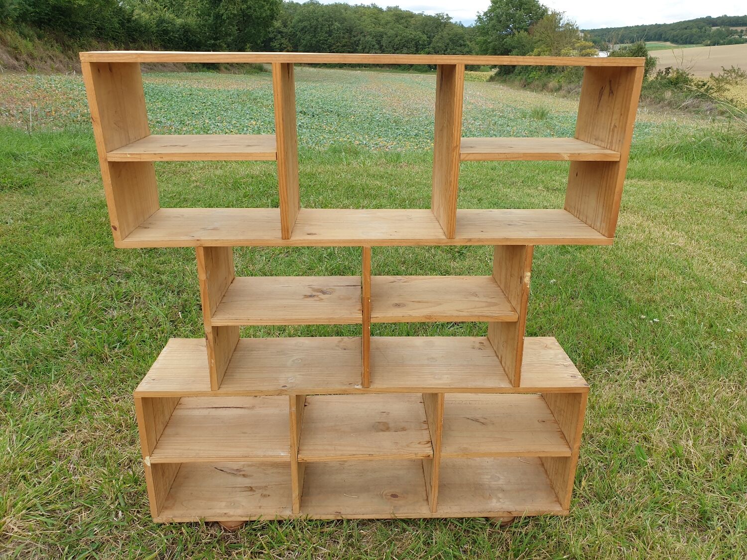 Claustra old piece of furniture workshop lockers