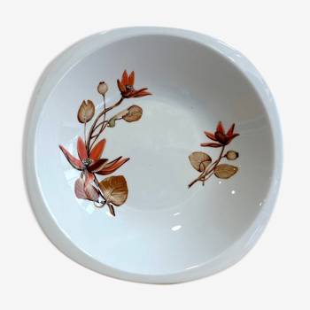Hollow dish in Sologne porcelain