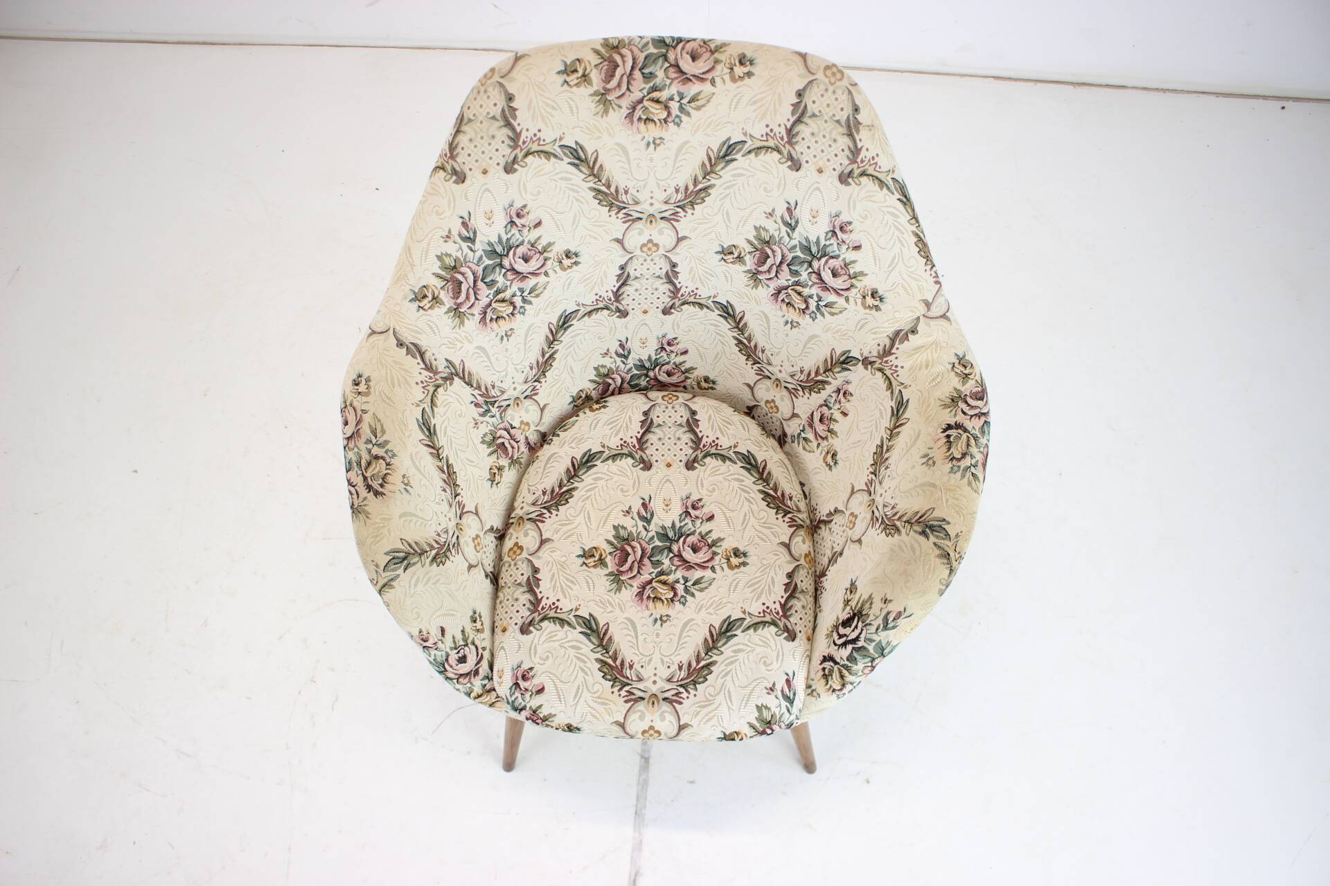 1960s Miroslav Navratil Shell Lounge Chair, Czechoslovakia