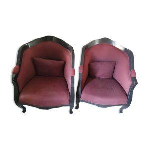 Lot de 2 fauteuils forme